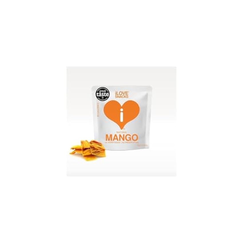 I Love Snacks Gently Dehydrated Mango 15x25g Original 68rAfkNh