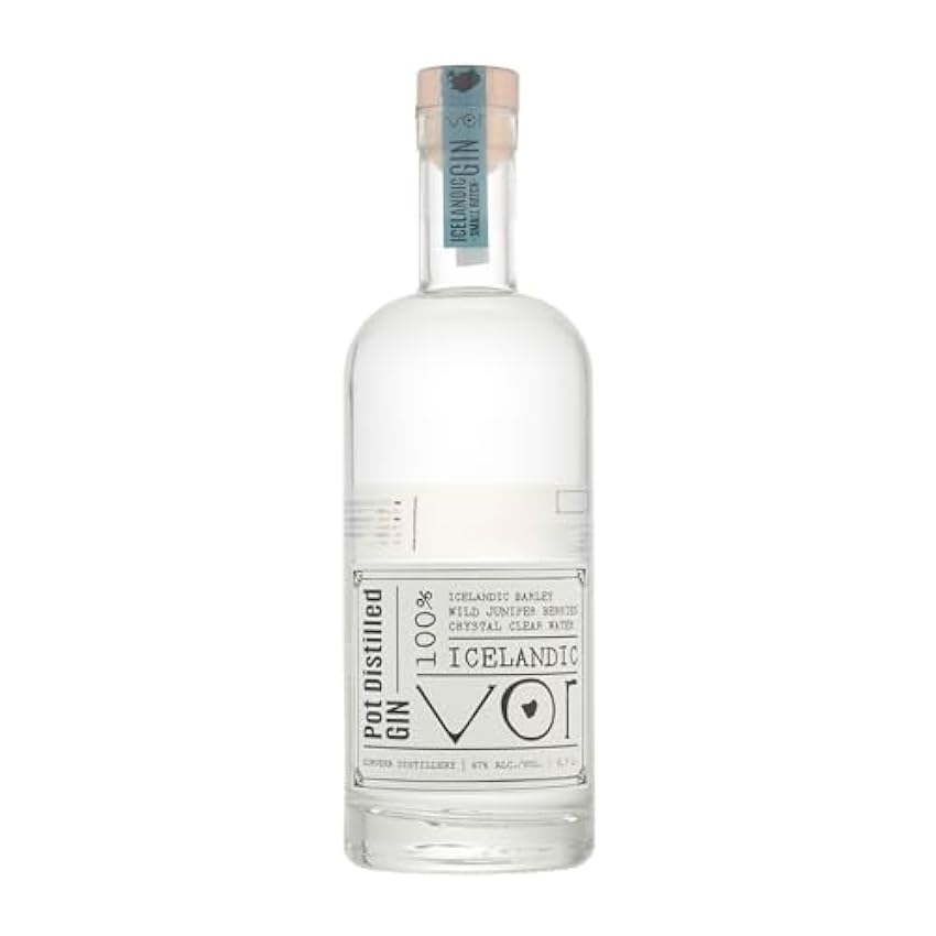 VOR Gin 100% Icelandic Pot Distilled Gin 47% Vol. 0,7l 