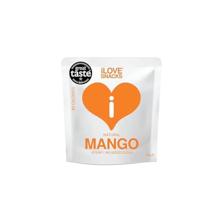 I Love Snacks Gently Dehydrated Mango 15x25g Original 68rAfkNh