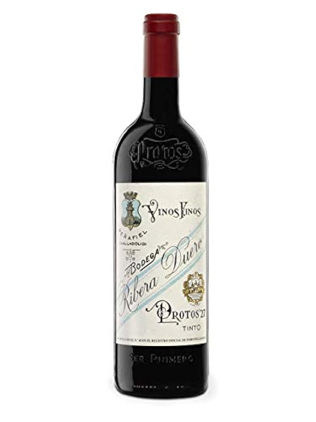 Protos 27, Vino Tinto, Tempranillo, Vino insignia de la bodega, DO Ribera del Duero - botella 750ml DDRJHv0Z