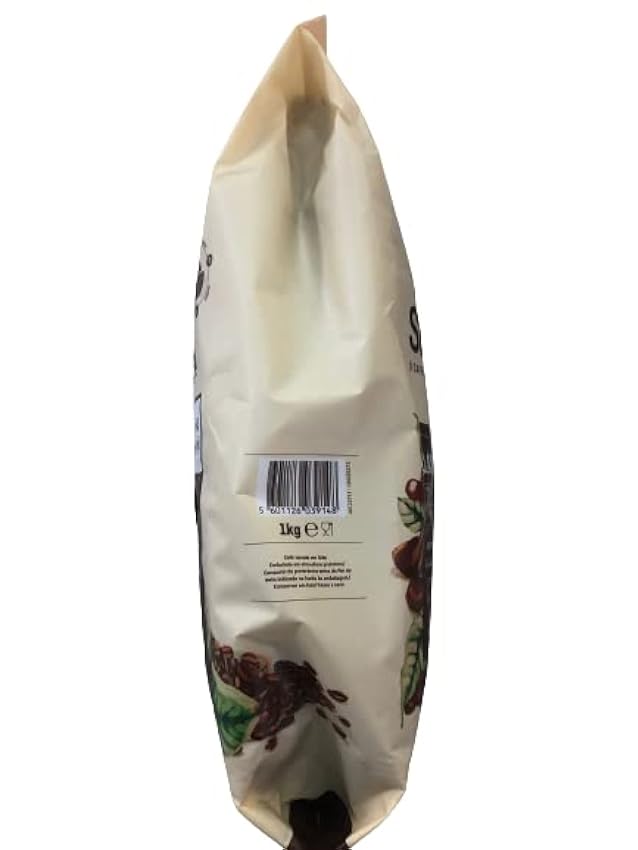 Sical 5 Stars deliciosos granos de café tostados portugueses de 1 kg (2 bolsas = 2 kg) DSNBifpC
