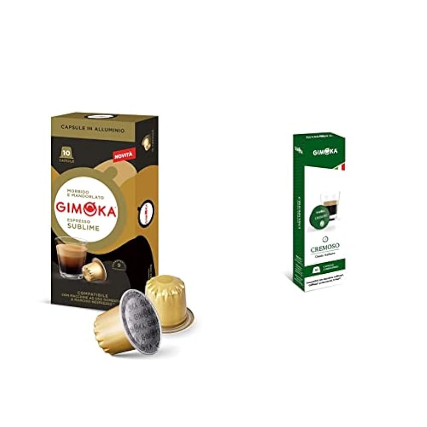 Gimoka - Cápsulas de Aluminio de Café Compatibles con M