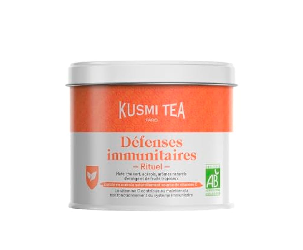 Kusmi Tea - Ritual Inmuno-Defensivo - Té Verde, Yerba M