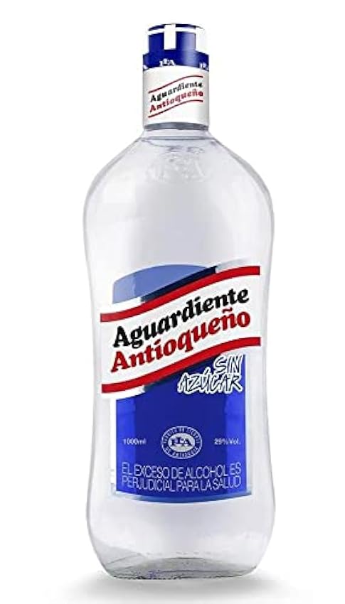 Aguardiente Antioqueño - Bebida espirituosa anisada - 1000ml 1 Litro (Rojo) APyCmt0o