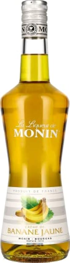 Monin Yellow Banana Crème Liqueur - 700 ml 6TV0ogKz