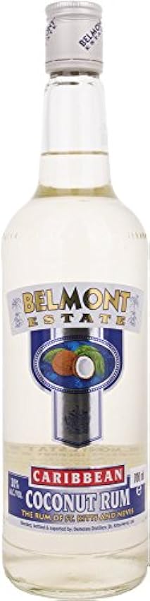 Belmont Estate White Coconut Rum, 1er Pack (1?x 700?ml) dUXewked