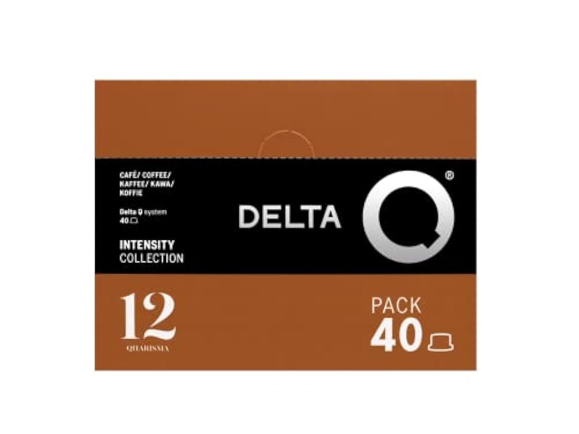 Delta Q Pack XL Qharisma - Café Cápsulas - Intensidad 12-40 Cápsulas & Delta Q Deqafeinatus - Café Cápsulas - Intensidad 1-10 Cápsulas 6z1JZ14W