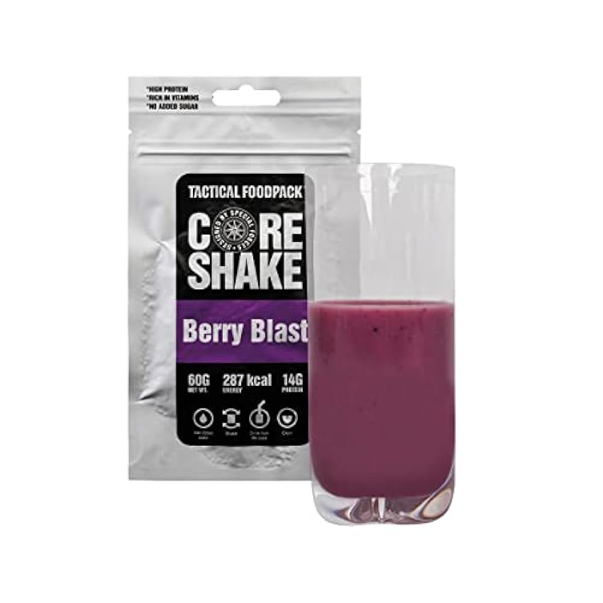 Tactical Foodpack Drink Shake Smoothie Berry Blast 60g 