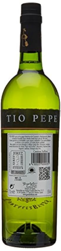 Tío Pepe - Vino Fino D.O. Jerez - 6 botellas de 750 ml - Total: 4500 ml 6x1gJzHI