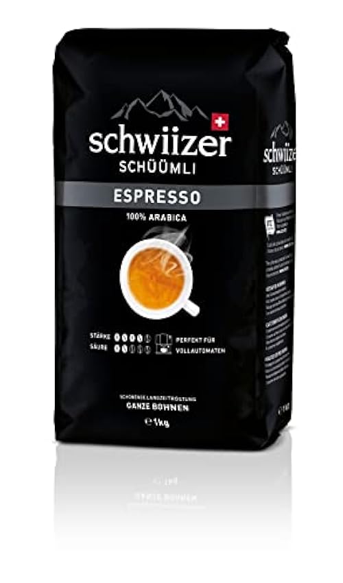 Schwiizer Schüümli Espresso Granos de Café, 1000g 1kJTT4M8