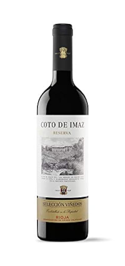 Coto De Imaz Selección Viñedos Reserva, Vino tinto DOC Rioja, Variedad Termpranillo, Persistencia y Equilibrio, Botella 750 ml fAxKR8Lz