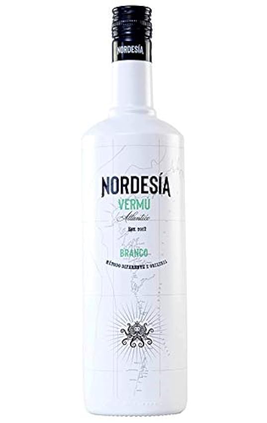 Nordesía Vermú Roxo - Bebida Gallega con Vino y Aguardiente, Botella Premium de 1L 37OTRIJo