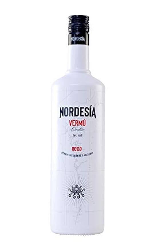 Nordesía Vermú Roxo - Bebida Gallega con Vino y Aguardi