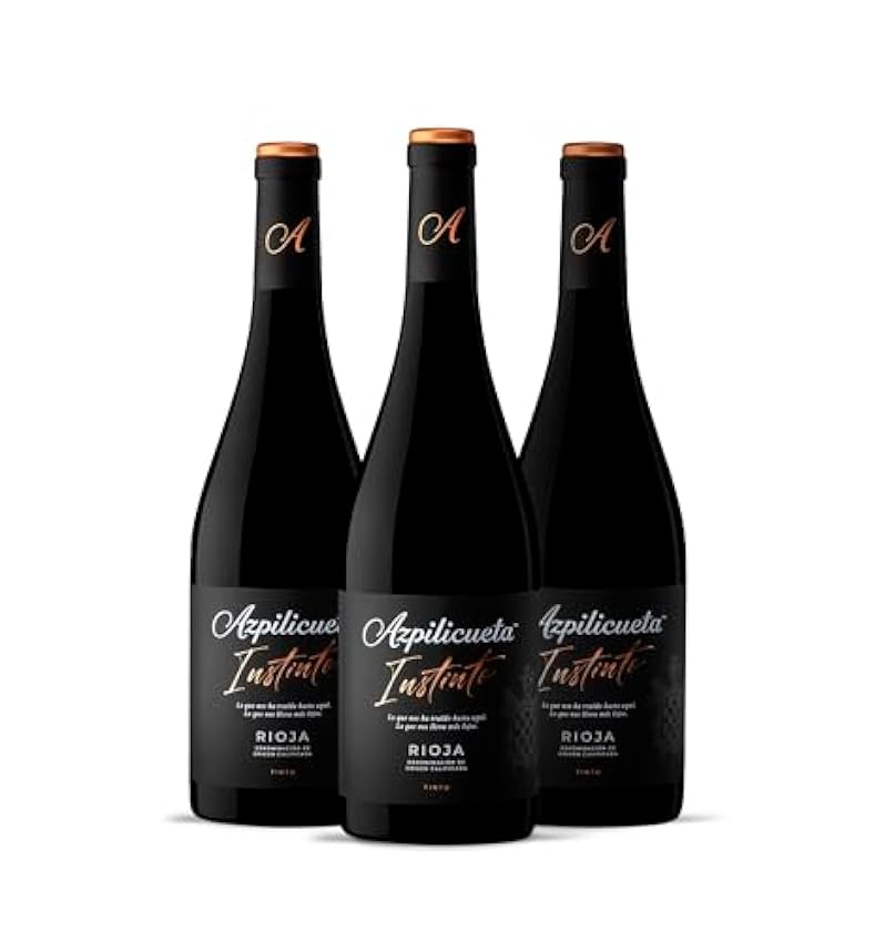 Azpilicueta Instinto Pack 3 botellas D.O.Ca Rioja Vino 