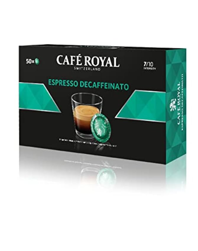 50 Cápsulas de Café compatibles Nespresso Professional sabor Café Dek, 50 Cápsulas compatible con maquinas Nespresso Professional, 50 cápsulas café molido,Il Caffè italiano eB6OLiPs