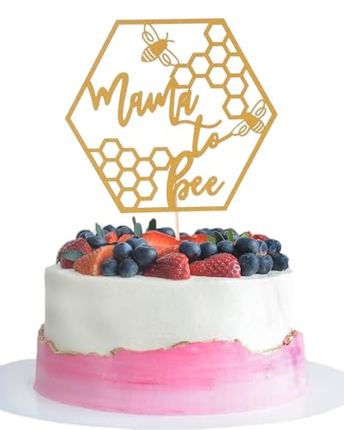 Decoración para tartas de mamá a abeja, decoración para
