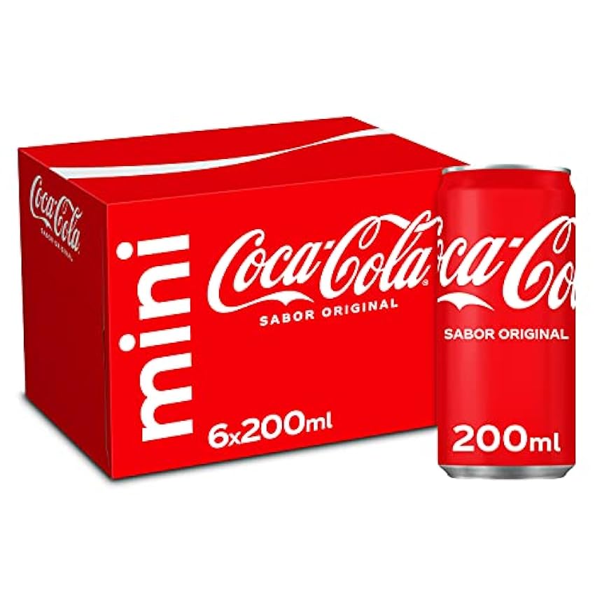 Coca-Cola Sabor Original - Refresco de cola - Pack 6 mi
