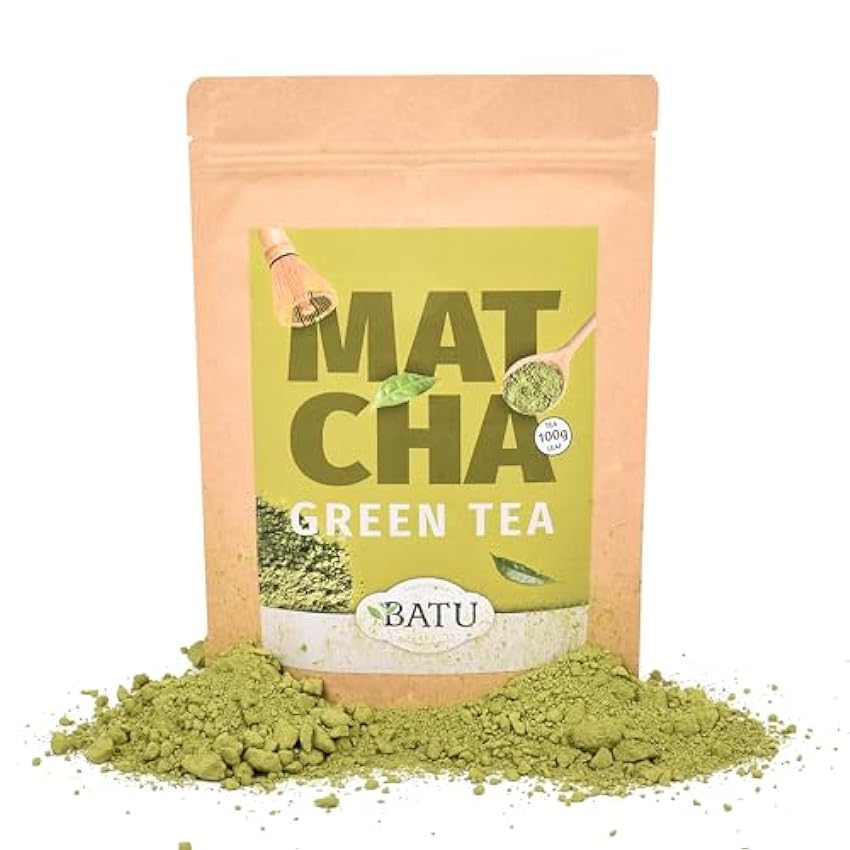 BATU Te Matcha en Polvo | 100g | 100% ingredientes natu