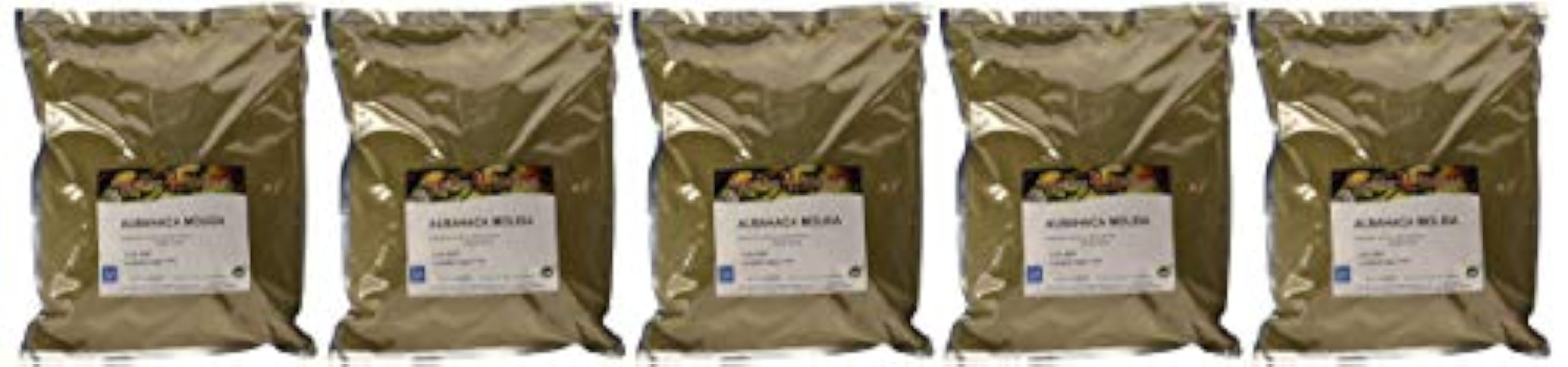 Especias Pedroza Albahaca Molida - Paquete de 5 x 1000 gr - Total: 5000 gr 7OvhGQFC
