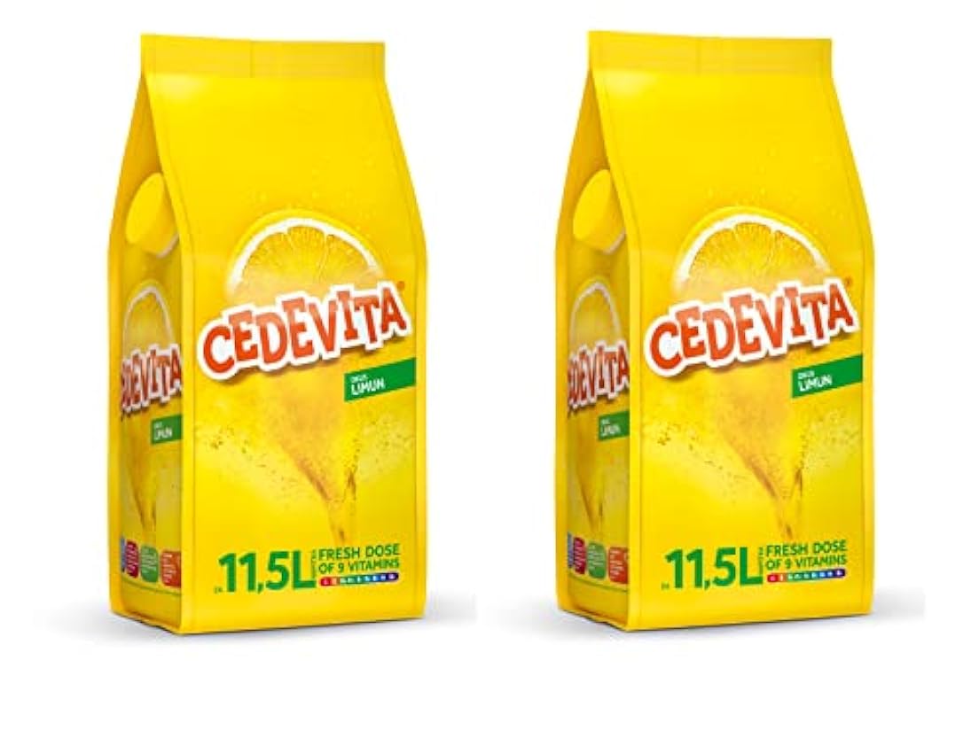 Cedevita (Cedevita limón 2 x 1 kg Limun efervescente en polvo) EGpugsEz