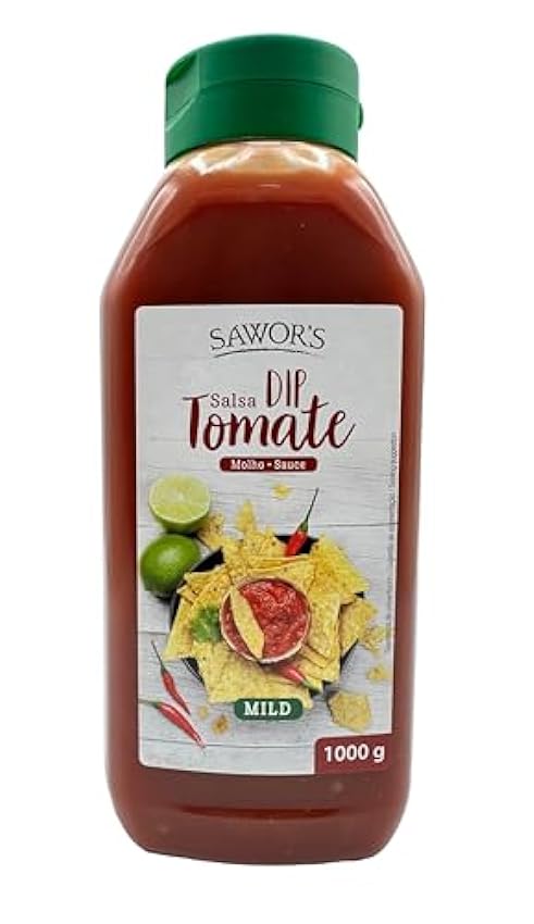SAWORS - Salsa de Tomate, Condimento Dip Mild, Listo pa