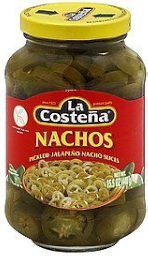 La Costena en vinagre Jalapeno Nacho rebanadas – 15.5 onzas (Paquete de 2) 6uOltCDa