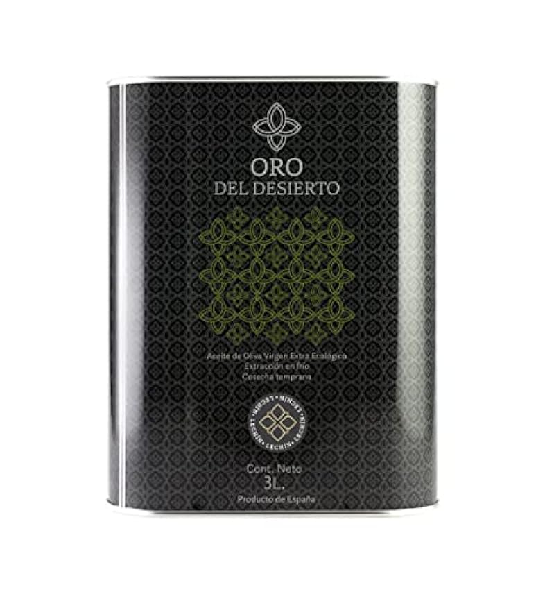 ORO DEL DESIERTO - Aceite de Oliva Virgen Extra (Variedad Lechín) - Lata 3 Litros BCWIUOO0