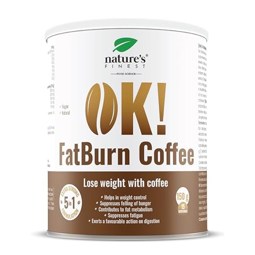 Nature´s Finest by Nutrisslim OK! Fat burn Coffee 