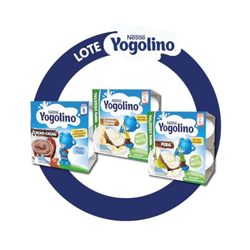 Pack combinado YOGOLINO 3 variedades : Coco Plátano (10