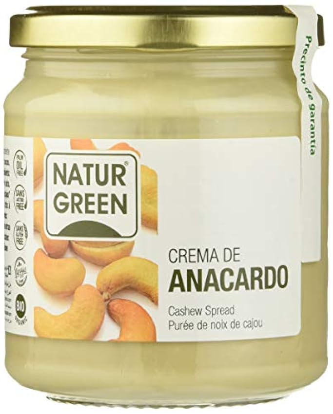 NaturGreen Crema de Anacardo, 250g (Bio) 2ECBaIci