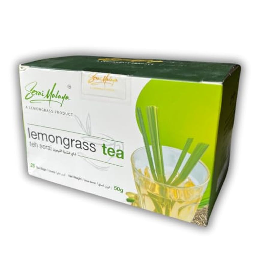 25 bolsitas de té de limongrass lemongrass 50 g | Serai