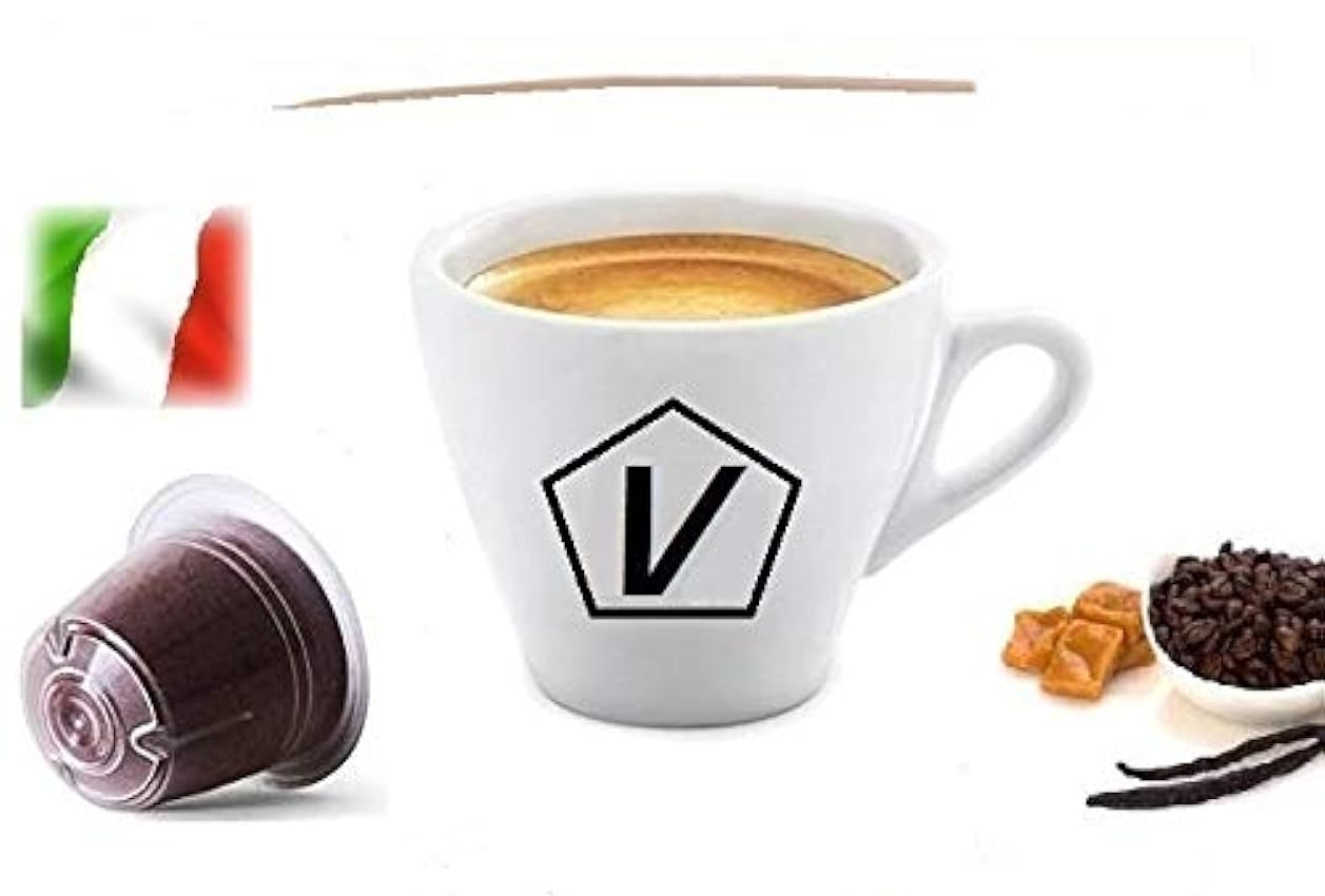 Cápsulas compatibles con Nespresso®, 50 Cápsulas Caffè 