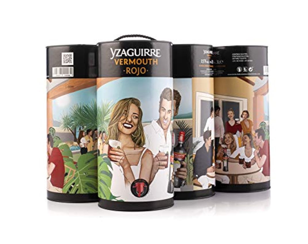 Yzaguirre Rojo Clásico - vermouth tradicional, Bag in Box 3L 5PRYukXc