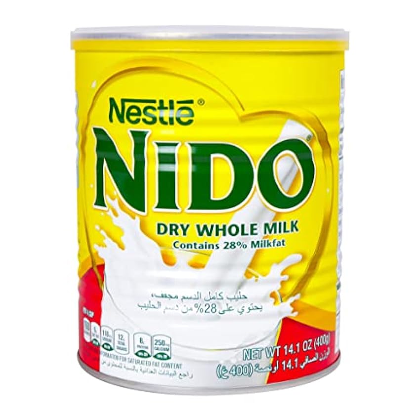 NiDO Nido Nestle Lait En Poudre, Importé, (400 Gm), Peu