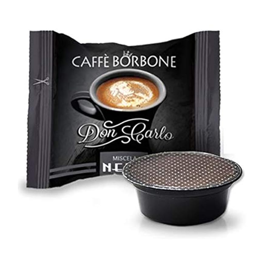 Borbone Don Carlo - 600 Cápsulas de café, mezcla negra 6lf0DQ0b