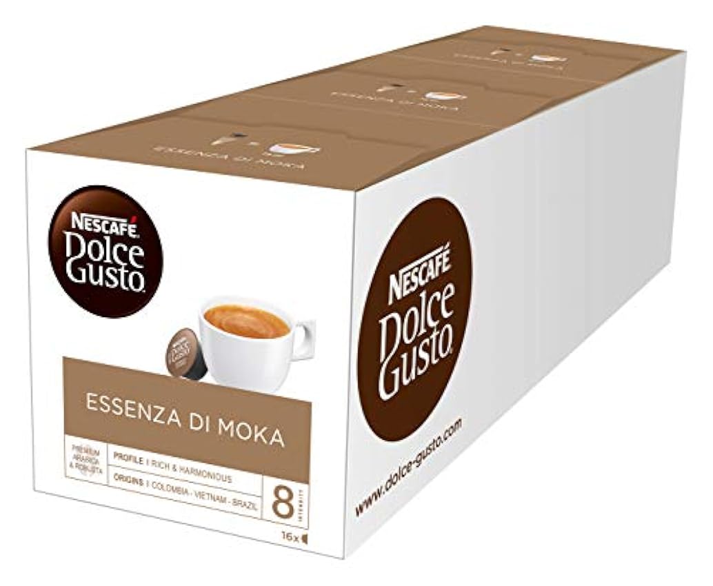 Nescafé Dolce Gusto - Cápsulas de café originales ESSEN