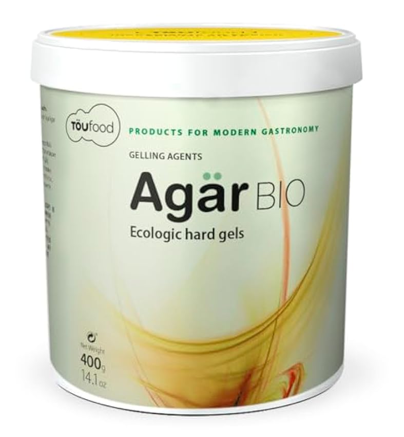 Agär Bio TÖUfood Agar-agar ecológico en polvo 400 gr. 6