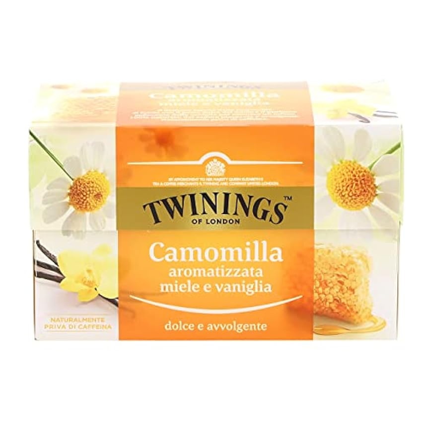 20 unidades de manzanilla Twinings aromatizada miel y v