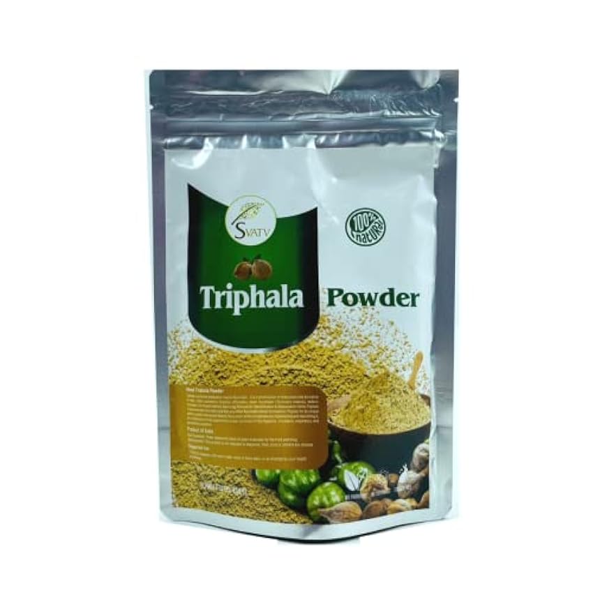 SVATV Triphala Powder 227g Formula of Amla, Haritaki & Bibhitaki – 8 Oz dq4ZljAH