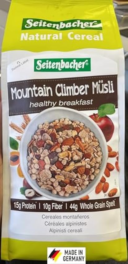 Seitenbacher Muesli Cereal #4 – Mountain Climber - 100%