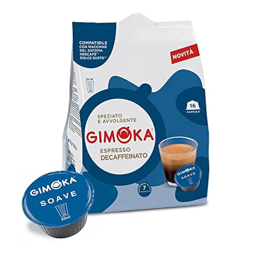 Gimoka - Compatible Para Nescafè - Dolce Gusto - 64 Cáp