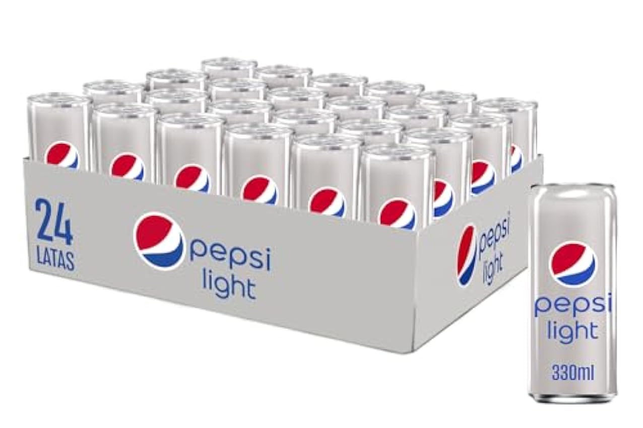 Pepsi Light, 330 ml, Pack 24 Lata 3mIZkELG