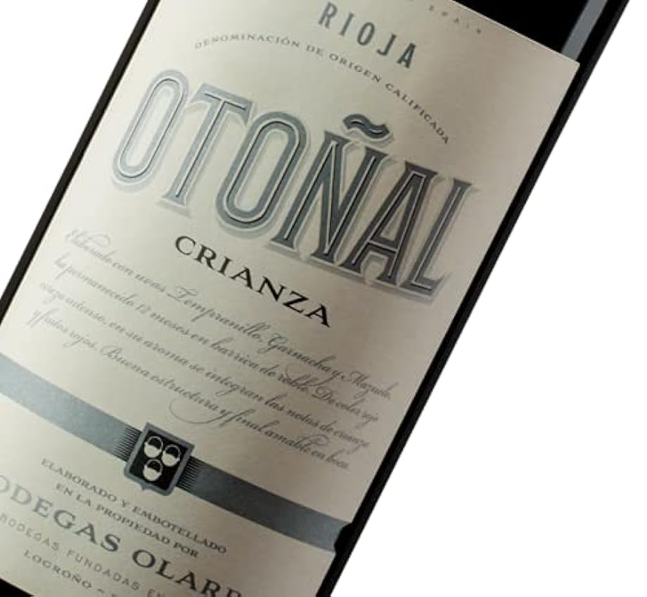 BODEGAS OLARRA - Otoñal - Vino Tinto Crianza DOCa Rioja- Estuche de 4 botellas de 750 ml. 8al1IOxF