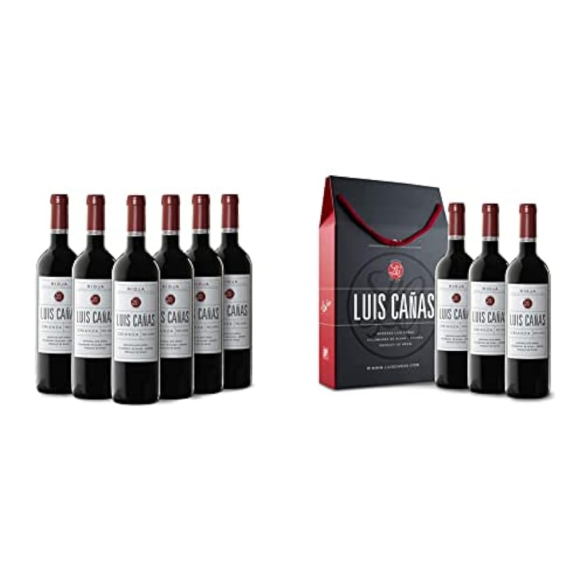 Luis Cañas Crianza Vino Tinto Caja Cartón 6 Botellas - 