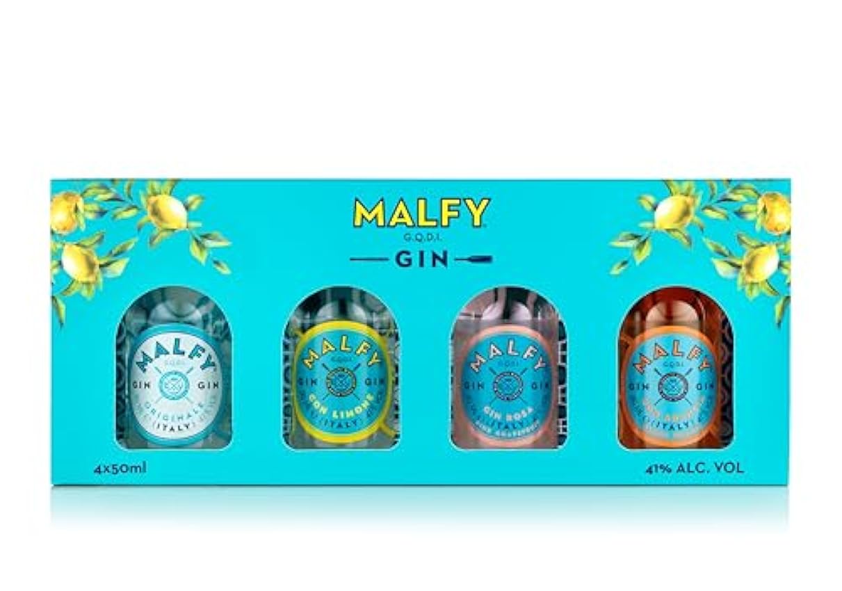 Malfy Pack Miniaturas Ginebra - 4 x 50 ml fc0Qy7fr