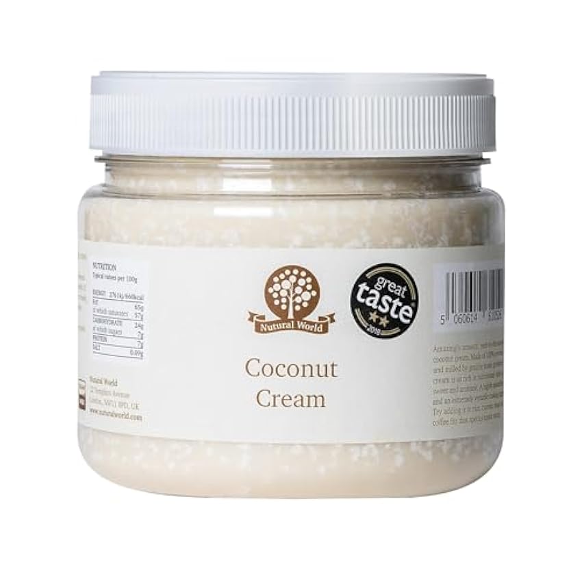Nutural World - Crema de Coco (1kg) Galardonado al Mejo