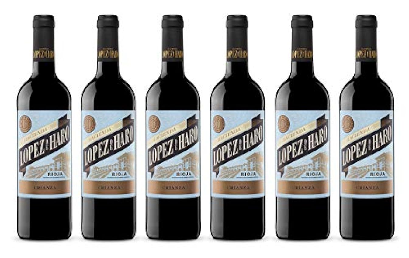 Hacienda López de Haro Crianza - vino tinto D.O.Ca Rioja- 6 botellas de 75cl. d0L9S865