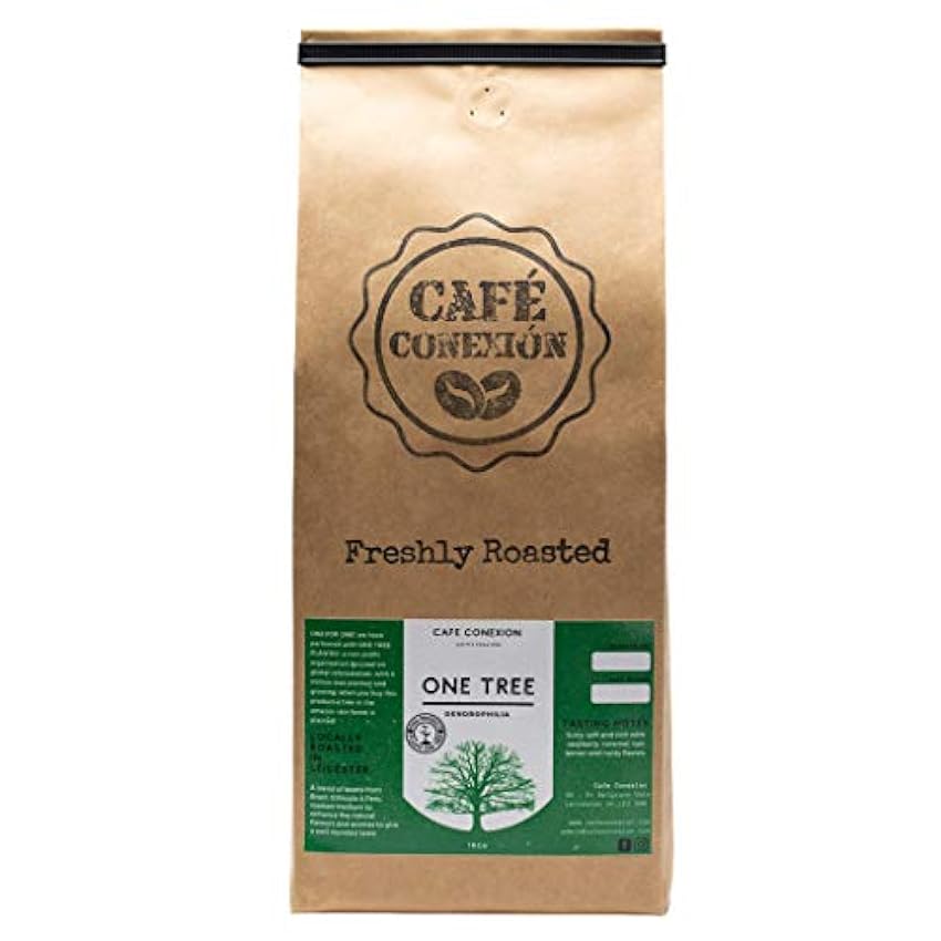 6 bolsas de 1 kg al por mayor de granos de café | Cafe Conexion tostadores de café | 100% arábica (UN árbol) 88Evq9OG