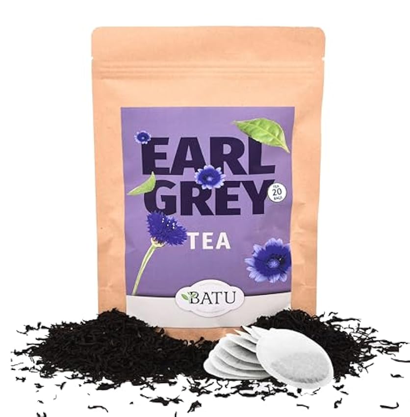 BATU Earl Grey Tea (Te Ingles) en Bolsitas | Premium | 