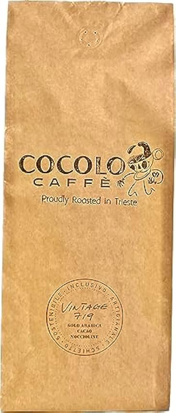 COCOLO CAFFÈ Tostado artesanal Mezcla Vintage 719 100% Arabica Café en granos Specialty Coffee Orígenes del café de Brasil y Centroamérica (1 kg) faeIrThl